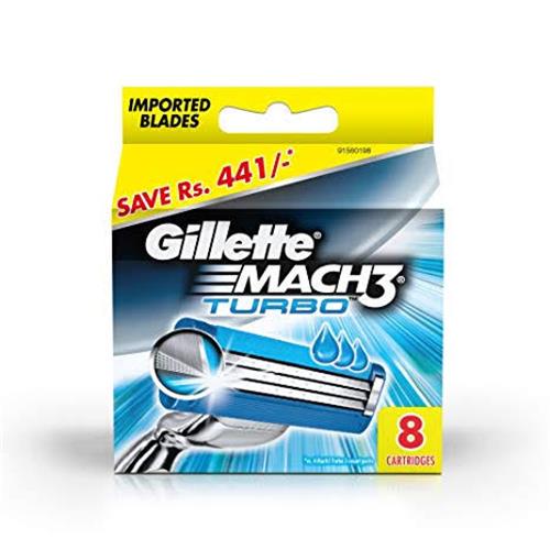 GILLETTE MACH3 TURBO 8N